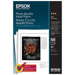 Epson Photo Quality Inkjet Paper - A4 - 100 Fogli