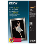 Epson Ultra Glossy Photo Paper - A4 - 15 Fogli