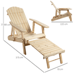 Outsunny-Sedia-a-Sdraio-Adirondack-da-Giardino-Pieghevole-Regolabile-con-Poggiapiedi-70-x-175-x-89cm