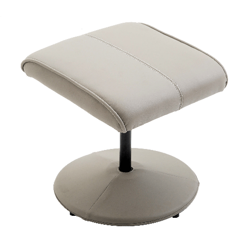 HOMCOM-Poltrona-Sedia-Relax-Reclinabile-con-Sgabello-Poggiapiedi-in-Pelle-Finta-per-Soggiorno-o-Studio-78×67×98-cm-Grigia