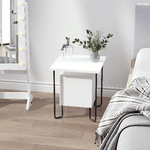 HOMCOM-Comodino-Moderno-con-Armadietto-e-Mensola-in-Legno-e-Gambe-in-Metallo-40x40x45cm