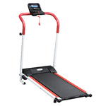 HOMCOM Tapis Roulant Elettrico Pieghevole con Schermo LCD Velocità 10km/h