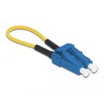 Delock - Loopback-Adapter - LC/UPC Einzelmodus (M) - Glasfaser - 9/125 Mikrometer - Blau, Gelb (86924)