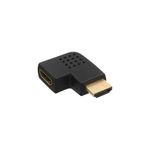 InLine Adattatore HDMI Tipo A Maschio/Femmina, angolato 90° sinistra, 4K2K