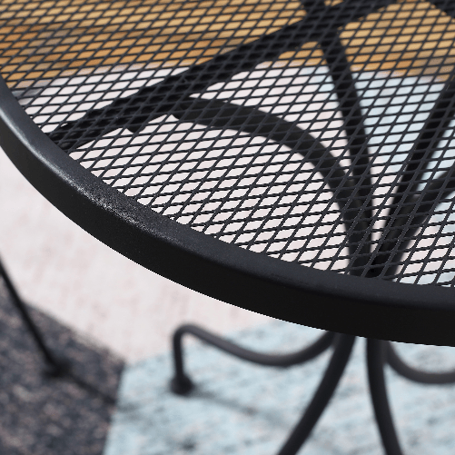 Outsunny-Set-da-Giardino-da-3-Pezzi-Tavolino-Rotondo-con-2-Sedie-da-Esterno-in-Metallo-Nero