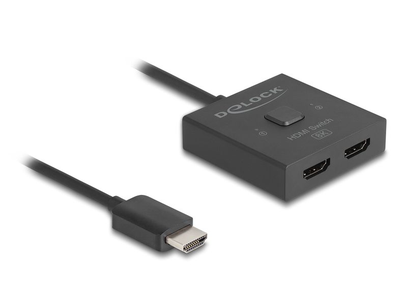 Delock-Switch-HDMI-2-a-1-bidirezionale-8K