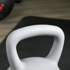 SPORTNOW-Kettlebell-8kg-in-PVC-e-Sabbia-Metallica-per-Allenamento-Spalle-e-Bicipiti-22x22x29-cm-Grigio