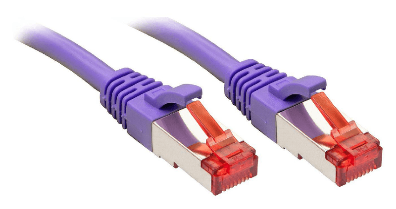 Lindy-RJ-45-Cat.6-S-FTP-1m-cavo-di-rete-Viola-Cat6-S-FTP-S-STP--1m-Cat.6-S-FTP-Network-Cable---Purple---Warranty-120M-