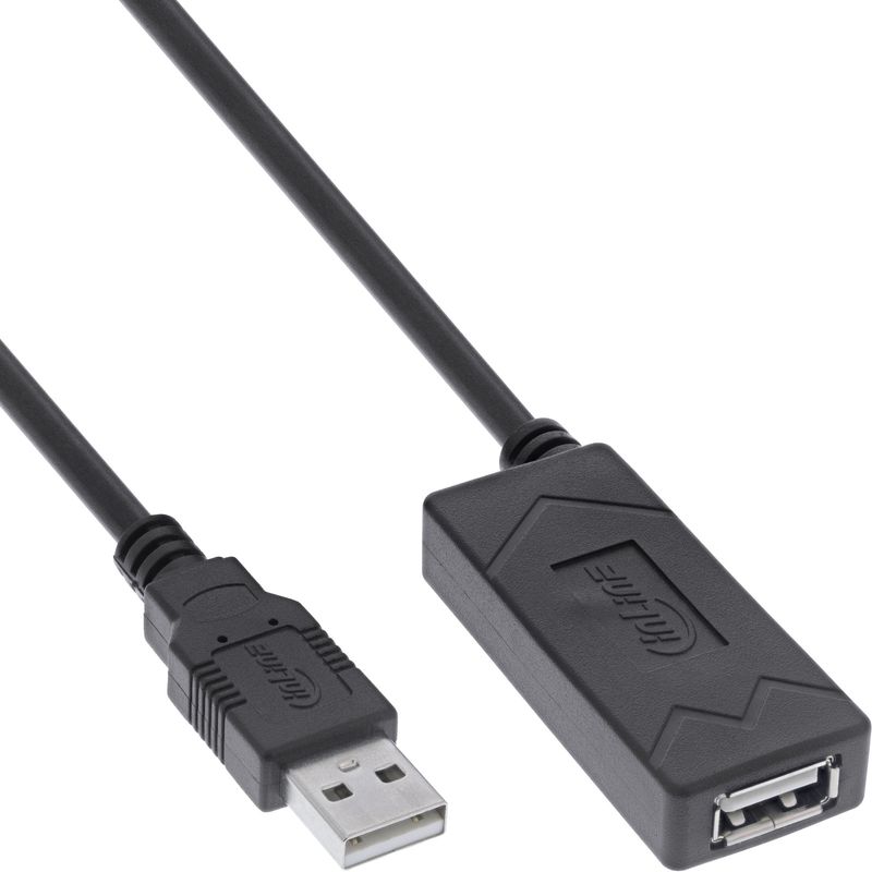 Prolunga-attiva-USB-2.0---USB-A-maschio-femmina---10m