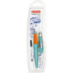 Pelikan Herlitz my.pen penna stilografica Sistema di riempimento della cartuccia Arancione, Turchese 1 pz