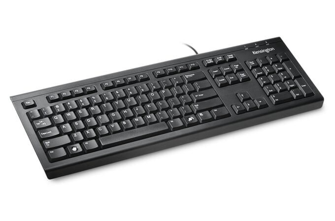 Kensington-ValuKeyboard-tastiera-USB-QWERTY-Portoghese-Nero