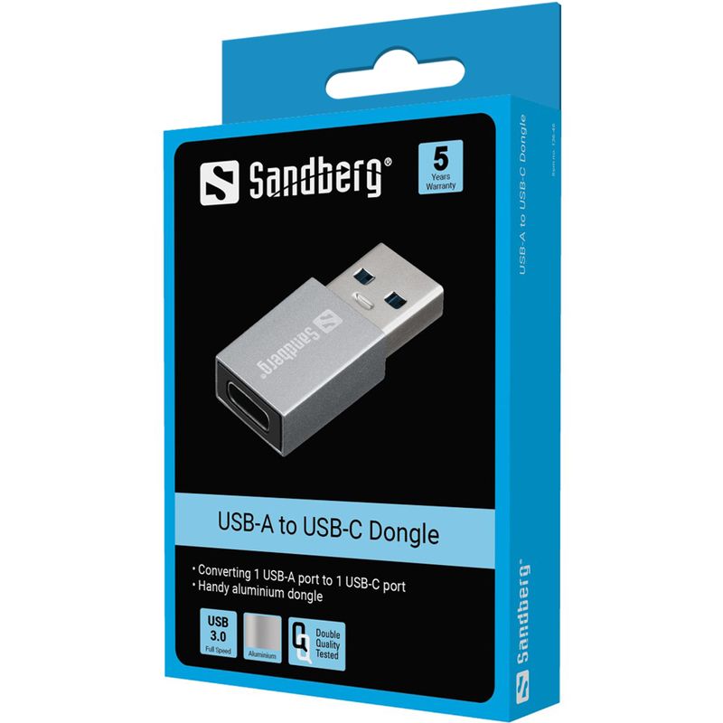 Sandberg-136-46-adattatore-per-inversione-del-genere-dei-cavi-USB-A-USB-C-Alluminio--USB-A-to-USB-C-Dongle---Warranty-60