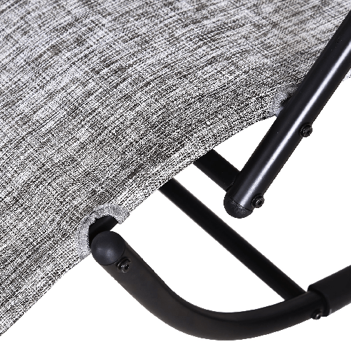Outsunny-Lettino-Sedia-Sdraio-a-Dondolo-Zero-gravity-da-Giardino-Impermeabile-Sedia-a-Dondolo-Esterno-con-Poggiatesta-Grigio-160x61x79-cm