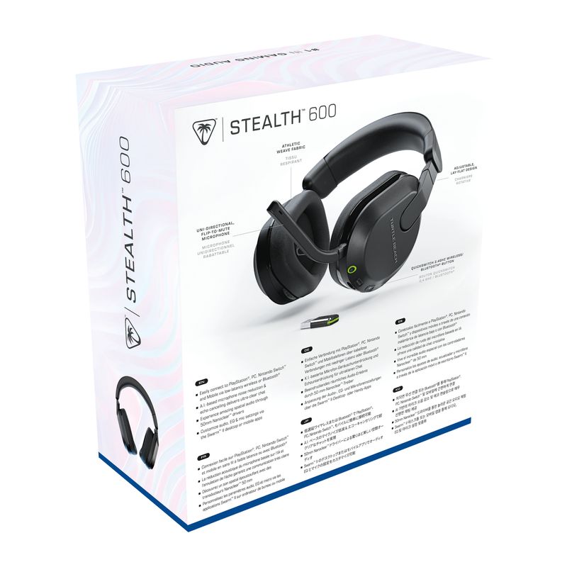 Turtle-Beach-Stealth-600-Gen-3-Auricolare-Wireless-A-Padiglione-Giocare-Bluetooth-Nero