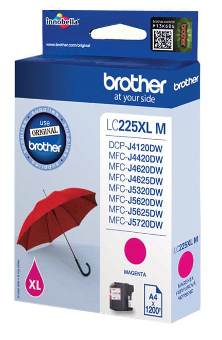 Brother-LC-225XLM-cartuccia-d-inchiostro-1-pz-Originale-Magenta