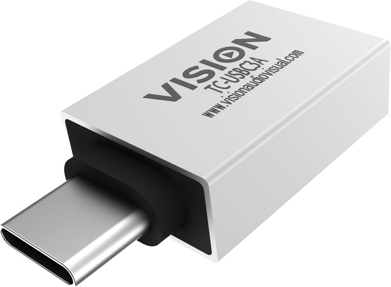 Vision-TC-USBC3A-adattatore-per-inversione-del-genere-dei-cavi-USB-A-USB-C-Bianco--VISION-Professional-installation-grad