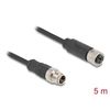 Delock-M12-Kabel-X-kodiert-8-Pin-Stecker-zu-Buchse-PVC-5-m--80862-