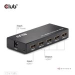 CLUB3D-Umschalter-HDMI-4x-HDMI