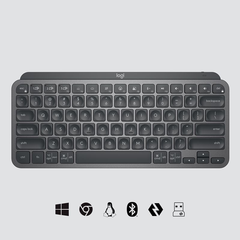 Logitech-MX-Keys-Mini-Combo-for-Business-tastiera-Mouse-incluso-RF-senza-fili--Bluetooth-QWERTY-US-International-Grafite