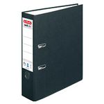 Cartella-Herlitz-dorso-larghezza-8-cm-DIN-A4-cartoncino-nero