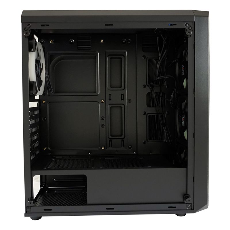 Case-MidiTower-ATX-703B-nero-USB3.0-Audio-senza-alimentatore-Quad-Luxx