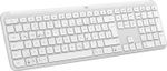 Logitech-K950-Signature-Slim-tastiera-RF-senza-fili--Bluetooth-QWERTZ-Tedesco-Bianco