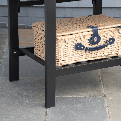 Outsunny-Barbecue-a-Carbone-3-in-1-con-Ripiani-Laterali-e-Inferiore-124x66x112-cm-Nera