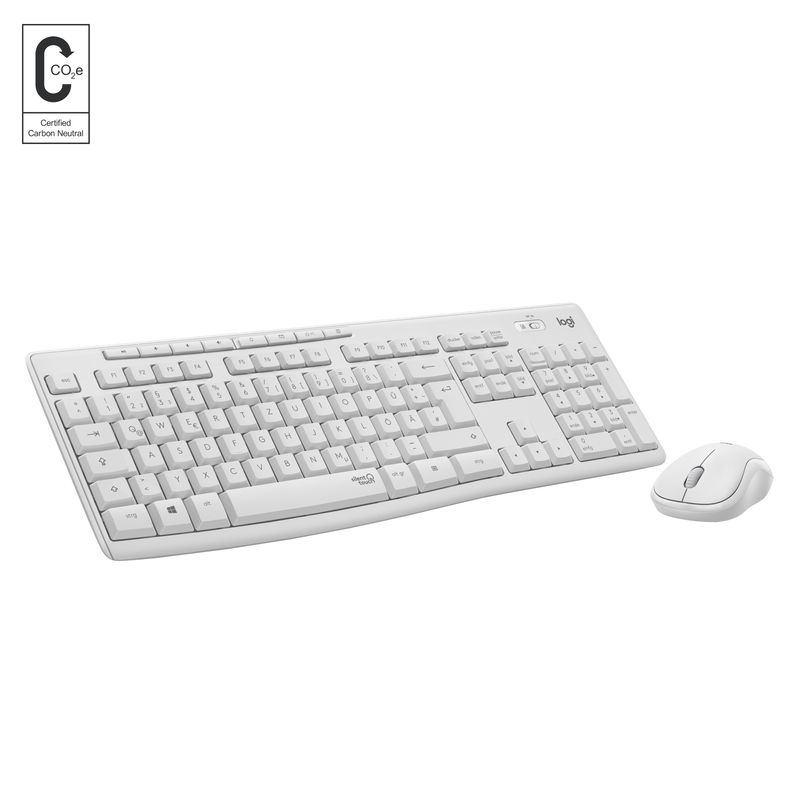 Logitech-MK295-Silent-Wireless-Combo-tastiera-Mouse-incluso-RF-Wireless-QWERTY-Inglese-Bianco--MK295-SILENT-WIRELESS-COM