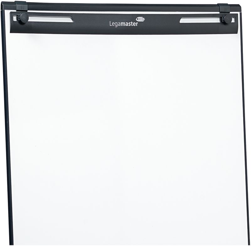 Legamaster-ECONOMY-Libera-installazione-680-x-1050-mm-Acciaio-Nero-Bianco