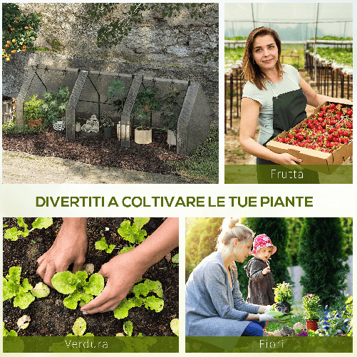 Outsunny-Serra-da-Giardino-a-Tunnel-in-PE-con-Bordi-Allungati-e-Porte-a-Cerniera-270x90x90-cm-Bianco