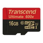 Transcend 16GB microSDHC Class 10 UHS-I (Ultimate) MLC Classe 10