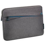 Pedea Fashion - Borsa per tablet - nylon - grigia - 129 pollici