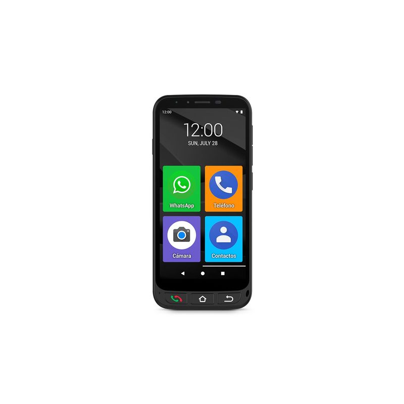 SPC-Zeus-4G-Pro-Smartphone-5.5----Speciale-per-Anziani---Tasto-SOS---Capacit--64GB---4GB-RAM---Colore-Nero