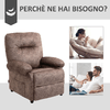 HOMCOM-Poltrona-Relax-Imbottita-e-Reclinabile-Fino-135°-con-Poggiapiedi-Estraibile-e-Tasca---Marrone