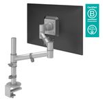 Dataflex Viewgo braccio porta monitor - scrivania 122 (Dataflex Viewgo single monitor arm - silver - desk clamp and bolt