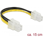 DeLOCK - cavo di alimentazione - alimentazione interna 4 pin (M) verso alimentazione interna 4 pin (M) - 15 cm - agganci