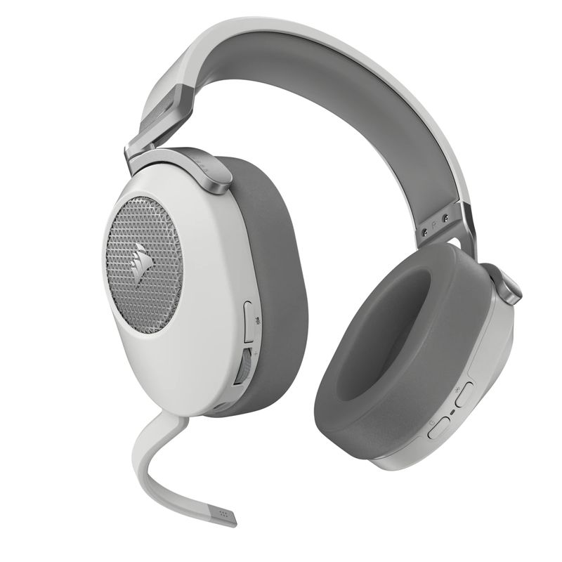 Corsair-HS65-Auricolare-Wireless-A-Padiglione-Giocare-Bluetooth-Bianco--CORSAIR-HS65-W-L-GAMING-HEADSET-WHITE-