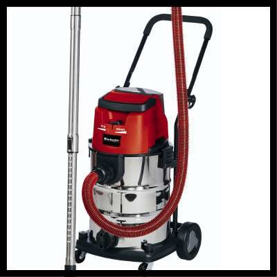 Einhell-TE-VC-36-30-Li-S-Solo-30-L-Aspiratore-a-cilindro-Secco-e-bagnato-Sacchetto-per-la-polvere