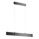 Lampadario-A-Sospensione-Moderno-Step-Metallo-Nero-Luce-Led-Integrato-23W-Calda