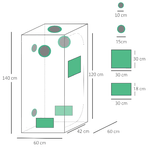 Outsunny-Tenda-da-Coltivazione-Idroponica-in-Mylar-e-Oxford-600D-per-Riflettere-la-Luce-grow-box-grow-tenda-60x60x140-cm