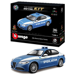 Burago BBURAGO Alfa Romeo Giulia Polizia 1/24 Modello di auto della polizia Preassemblato 1:24