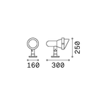 Applique-Moderna-Terra-Alluminio-Antracite-1-Luce-E27