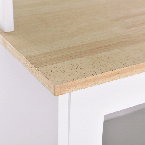 HOMCOM-Credenza-Moderna-in-Legno-MDF-Bianco-con-2-Vetrinette-80-x-37-x-183-cm