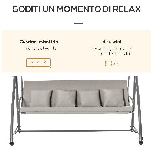 Outsunny-Dondolo-da-Esterni-2in1-per-3-Persone-Convertibile-in-Letto-con-Tettuccio-218x120x168cm-Cachi-Chiaro