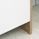 HOMCOM-Armadietto-a-Due-Ante-per-Bagno-Mobiletto-da-Ingresso-o-Camera-in-Legno-Color-Rovere-e-Bianco-60-x-25-x-90cm