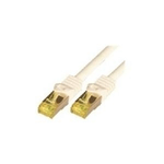 M-Cab 25m CAT7 S-FTP cavo di rete Bianco S/FTP S-STP (CAT7 SFTP RJ45 LSZH 25M WHITE - 10GBIT RAW PATCH CABLE)