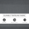 Outsunny-Panchina-a-Dondolo-da-Giardino-a-3-Posti-in-Metallo-e-Tessuto-a-Rete-Traspirante-151x75x85cm-Grigio