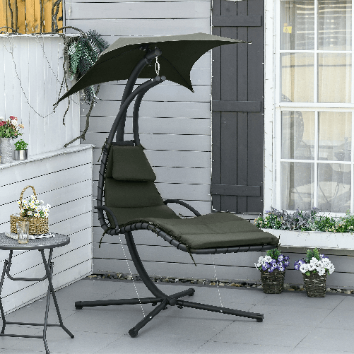 Outsunny-Poltrona-Sospesa-da-Giardino-con-Tettuccio-Orientabile-a-Protezione-UV-Sedia-a-Dondolo-Sospesa-Imbottito-per-Esterno-Grigio-Scuro-190x115x190-cm