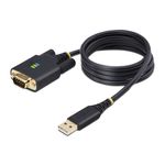 StarTech.com Cavo da USB a seriale 1m, Ritenzione COM, Viti/dadi intercambiabili, Adattatore USB