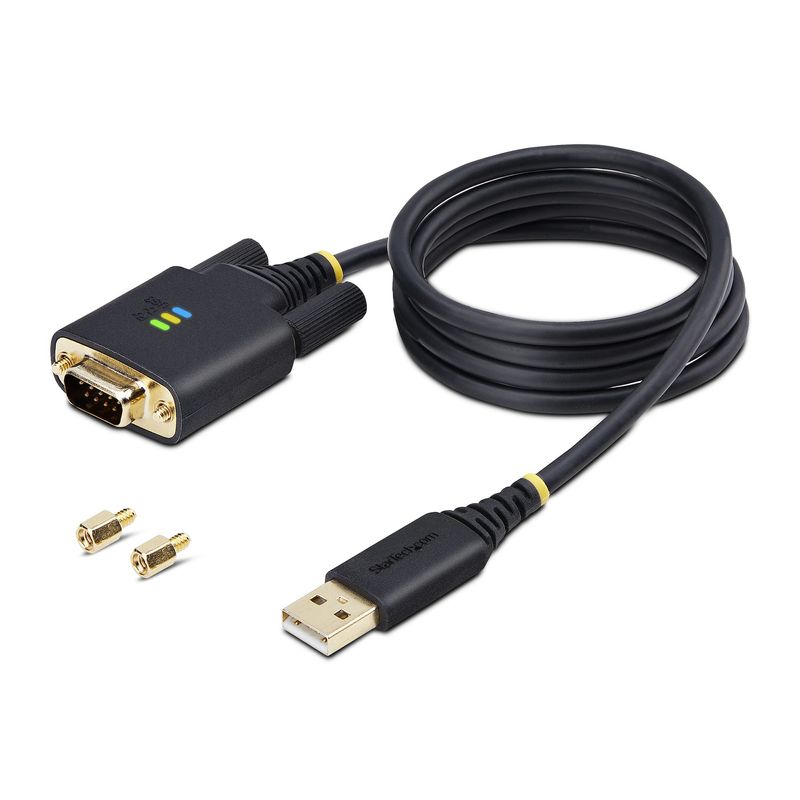 StarTech.com-Cavo-da-USB-a-seriale-1m-Ritenzione-COM-Viti-dadi-intercambiabili-Adattatore-USB-A-a-DB9-RS232-Protezione-E